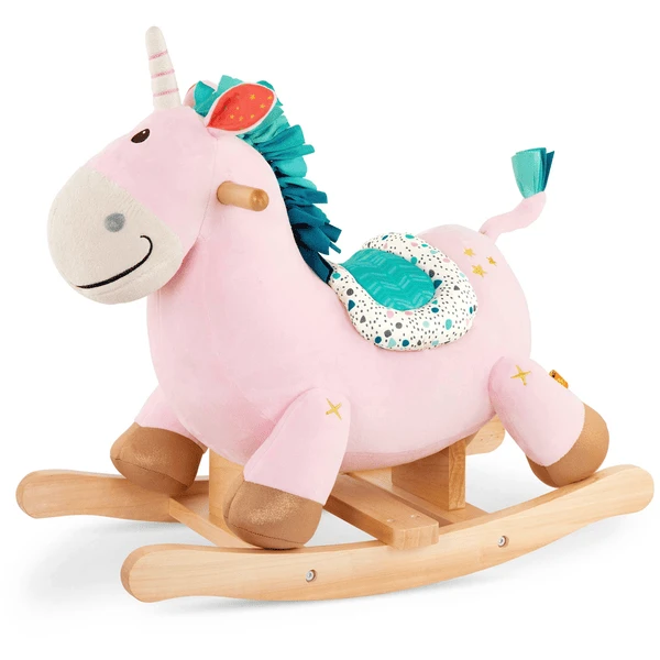 B. Toys B.TOYS B. Rocking Unicorn In Rosa 1 3 B. Toys B.TOYS B. Rocking Unicorn In Rosa 1