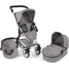 BAYER CHIC 2000 Kombipuppenwagen Fides 3 In 1 Grau -Kinderspielzeug bayer chic 2000 kombipuppenwagen fides 3 in 1 grau a321003