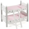 BAYER CHIC 2000 Puppen-Etagenbett Stars Grau -Kinderspielzeug bayer chic 2000 puppen etagenbett stars grau a296667