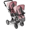 BAYER CHIC 2000 Puppenwagen Linus Duo, Melange Grau/rosa 2 BAYER CHIC 2000 Puppenwagen Linus Duo, Melange Grau/rosa -Kinderspielzeug bayer chic 2000 puppenwagen linus duo melange grau rosa a359593