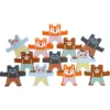 Bino Holz-Balancierspiel, Bären -Kinderspielzeug bino holz balancierspiel baeren a360496