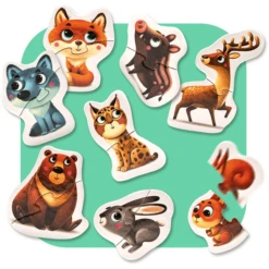 Cubika Puzzles "BergTiere"