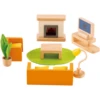 Hape Wohnzimmer 12tlg. -Kinderspielzeug hape wohnzimmer 12tlg a073792