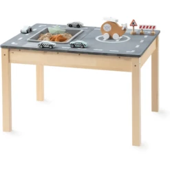 MUDDY BUDDY® Outdoor Spieltisch "Race Runner", Natur-lavagrau