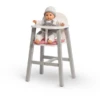 MUSTERKIND® Puppenhochstuhl Viola, Grau/weiß/altrosa -Kinderspielzeug musterkind puppenhochstuhl viola grau weiss altrosa a326741