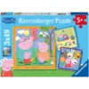 Ravensburger Puzzle 3 X 49 Teile Peppas Familie Und Freunde -Kinderspielzeug ravensburger puzzle 3 x 49 teile peppas familie und freunde a341696