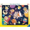 Ravensburger Rahmenpuzzle - Tierische Astronauten -Kinderspielzeug ravensburger rahmenpuzzle tierische astronauten a349874