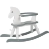 Roba Schaukelpferd, Weiß Und Grau -Kinderspielzeug roba schaukelpferd weiss und grau a285864