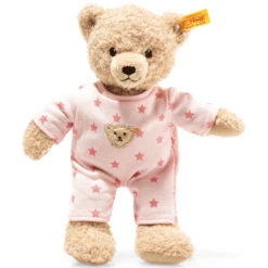 Steiff Teddy And Me Teddybär Mädchen Baby Mit Schlafanzug, 25cm
