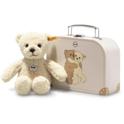 Steiff Teddybär Ben Beige Im Koffer, 21 Cm